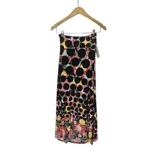 NWT LuLaRoe Super Cool Floral  Printed Maxi Skirt xxs